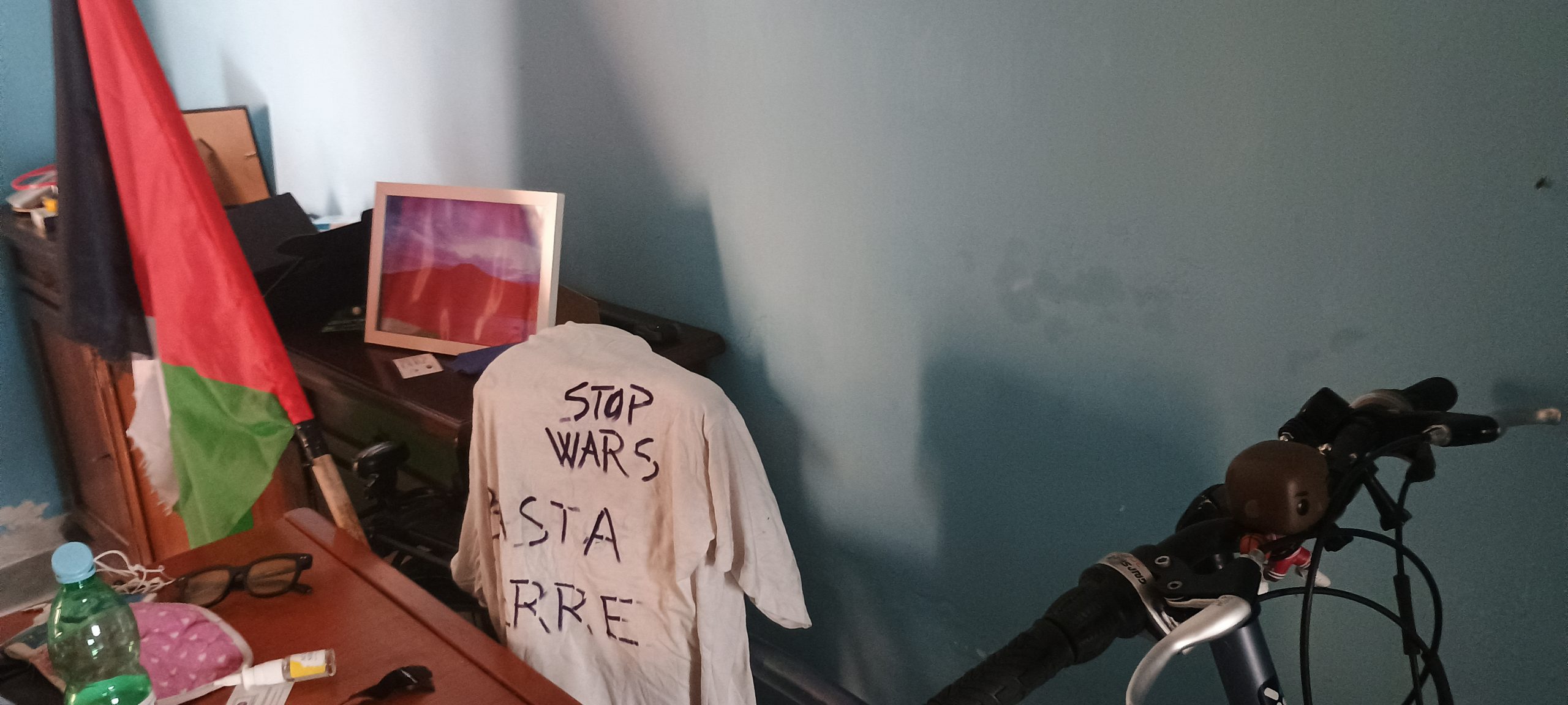 Stop Wars Bike-Riding