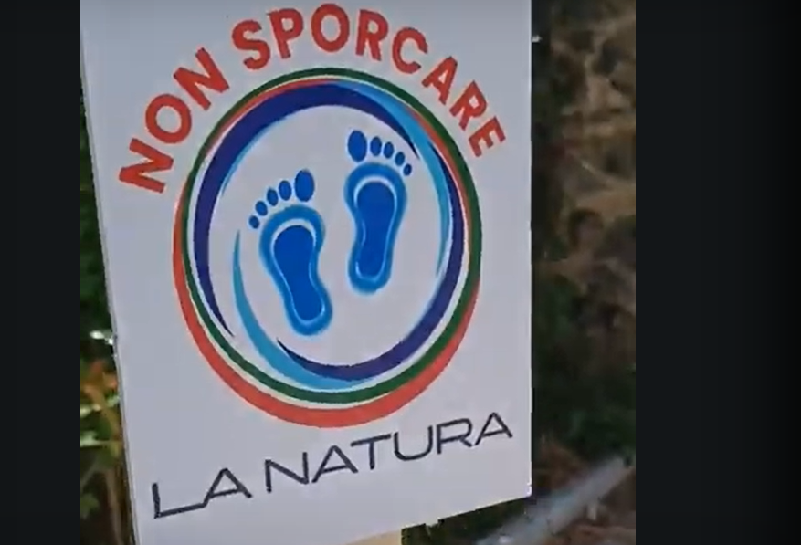 Azione in un'ex isola ecologica TdG
